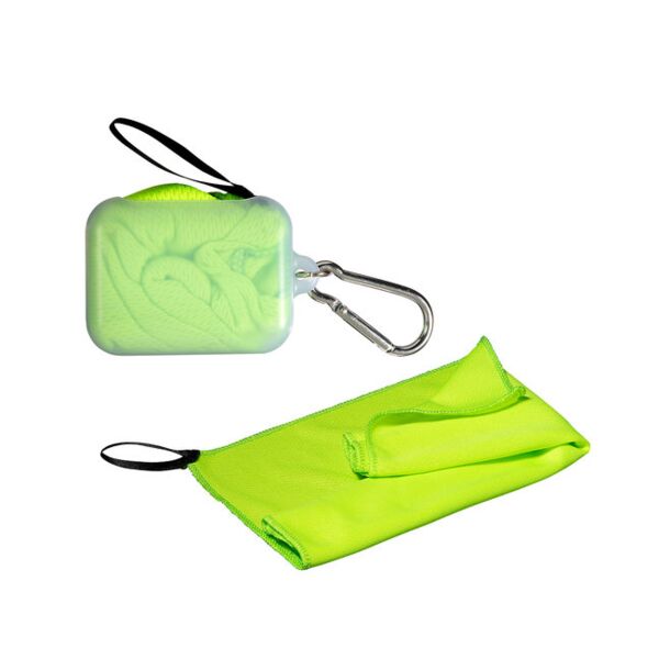Cooling Towel In Carabiner Case Thumbnail