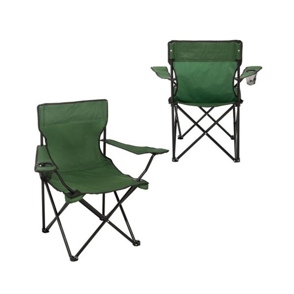 Folding Captains Camping Chair Thumbnail