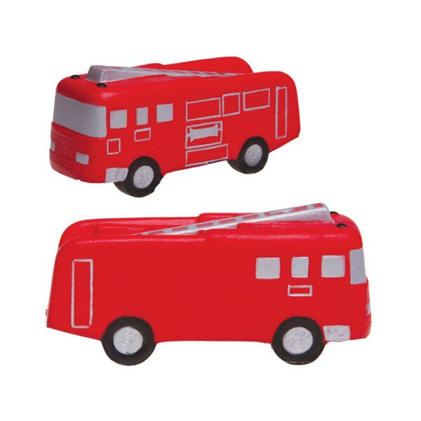 Fire Truck Shape Stress Ball Thumbnail