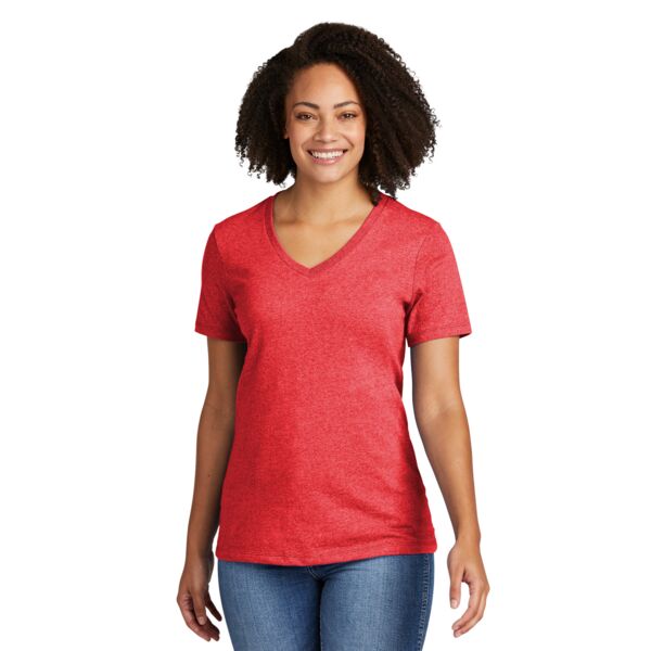 Women's Recycled Blend V Neck Tee Thumbnail