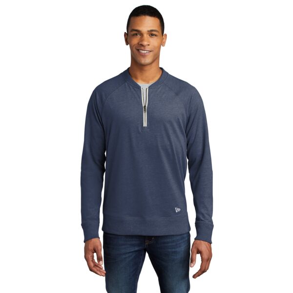 ® Sueded Cotton Blend 1/4 Zip Pullover Thumbnail