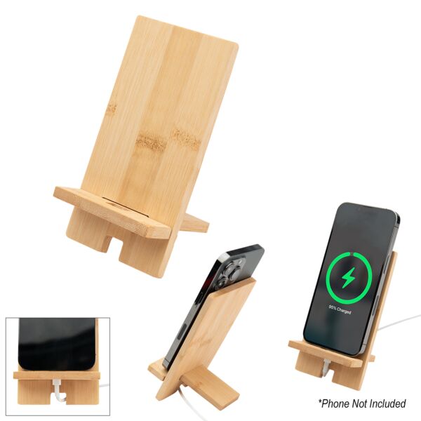 Bamboo Phone Stand Thumbnail